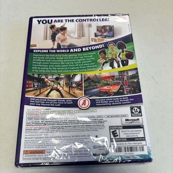 NEW! Xbox 360 - Kinect Adventures (Game Only) - 1878 - Picture 2 of 2